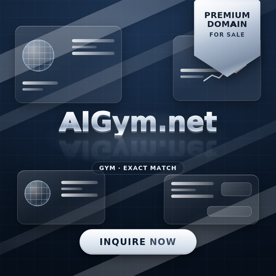 AIGym.net domain name for sale