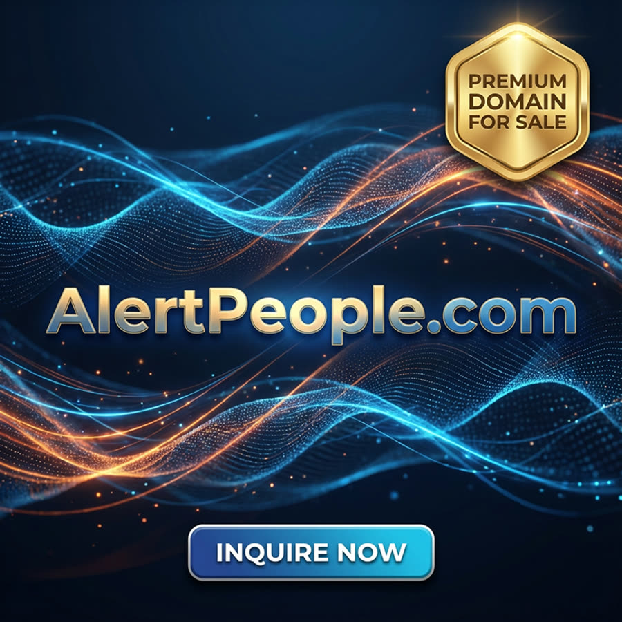 AlertPeople.com domain name for sale