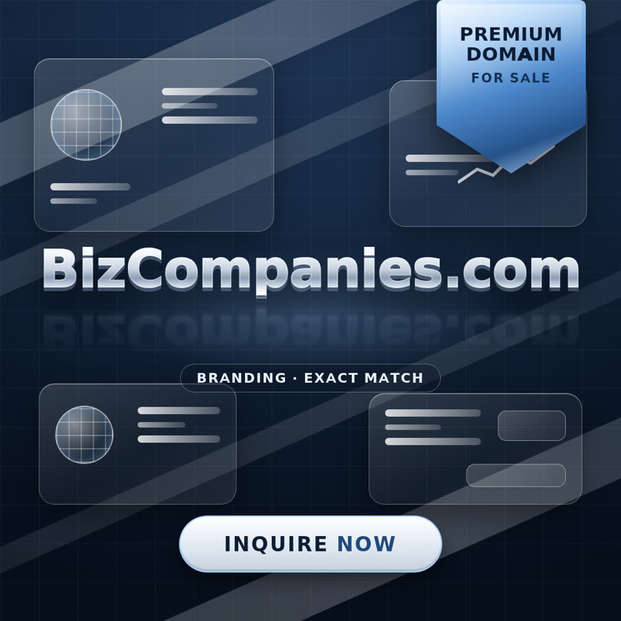 BizCompanies.com domain name for sale