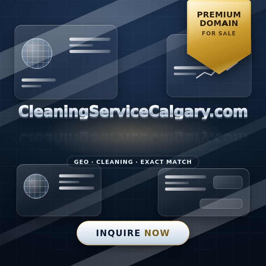 CleaningServiceCalgary.com domain name for sale