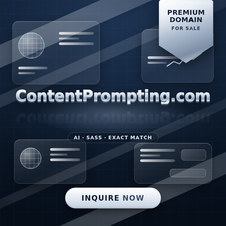 ContentPrompting.com domain name for sale