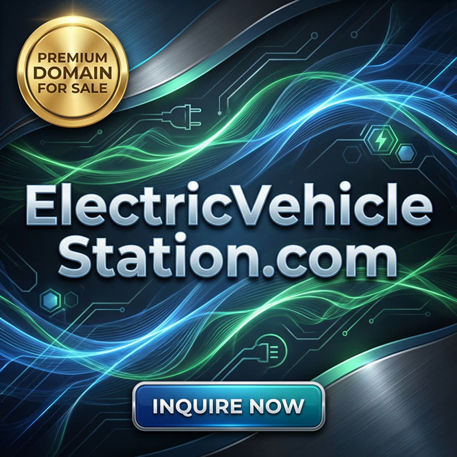 ElectricVehiclestation.com domain name for sale