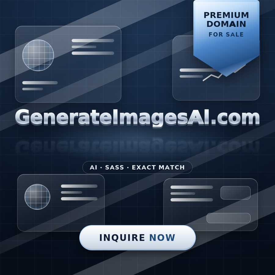 GenerateImagesAI.com domain name for sale