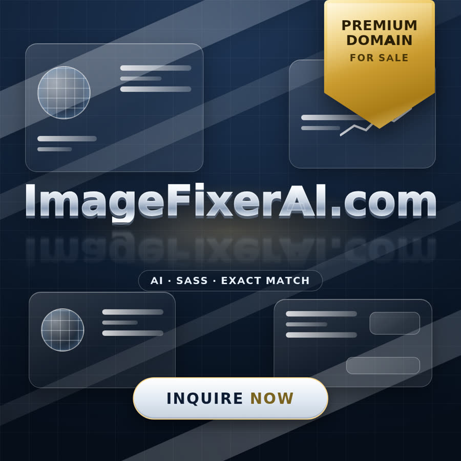 ImageFixerAI.com domain name for sale