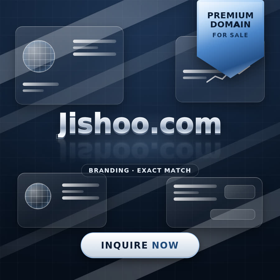 Jishoo.com domain name for sale