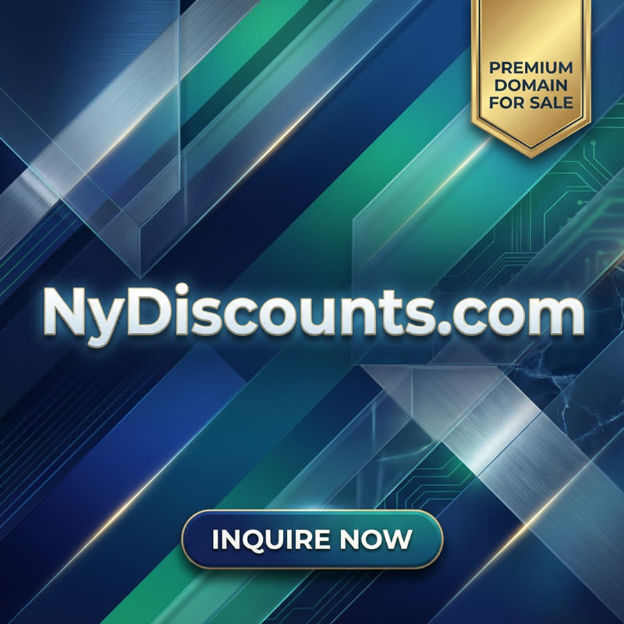 NyDiscounts.com domain name for sale