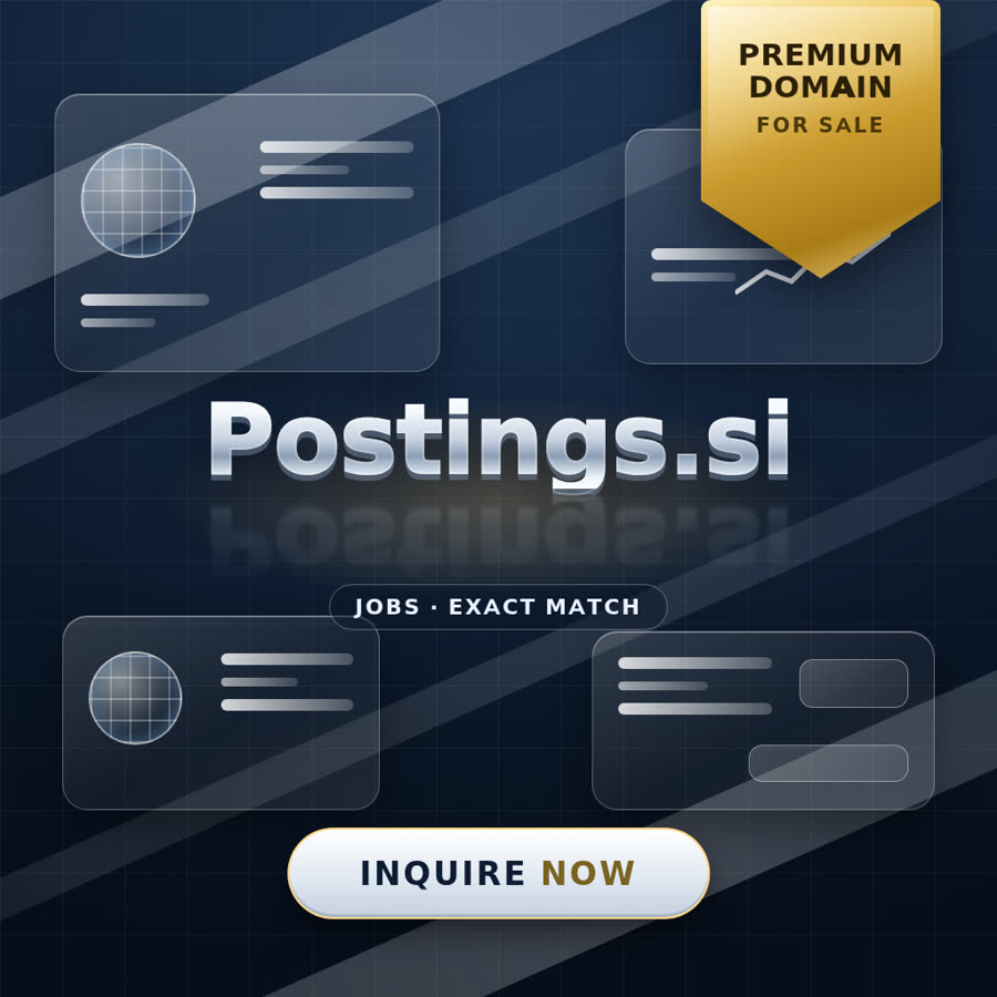 Postings.si domain name for sale