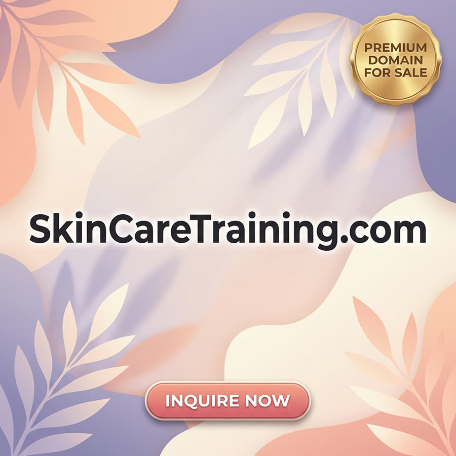 SkinCareTraining.com domain name for sale
