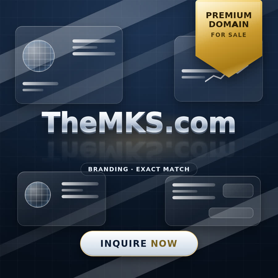 TheMKS.com domain name for sale