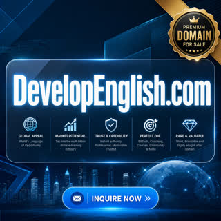 DevelopEnglish.com for sale