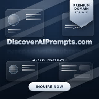 DiscoverAIPrompts.com for sale